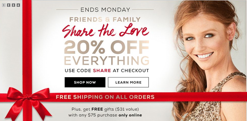 20% off everything with code SHARE